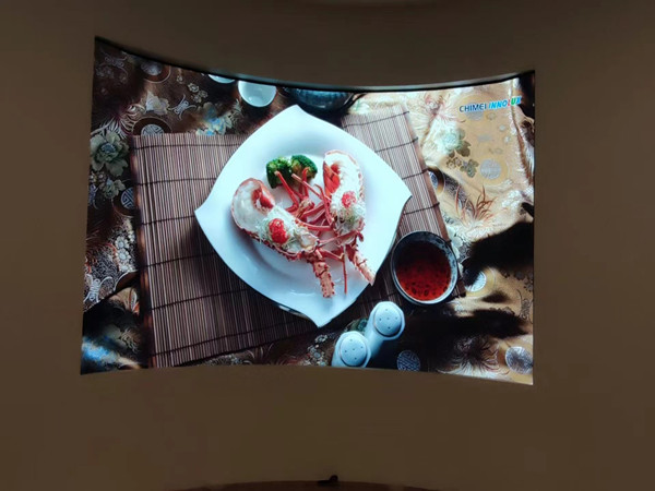 仓山室内P2.5弧形LED屏